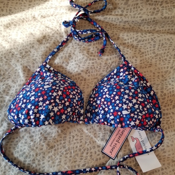 Vineyard Vines Other - Vineyard Vines star and whale string bikini top
